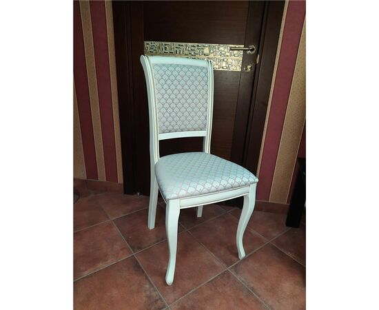 Стул Дионис (эмаль тон 11 + золот. патина/ткань Nota Gold), изображение 4 | Интернет магазин мебели и декора LifeDekor