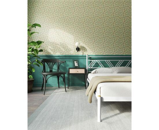 Кровать Монблан (160х200/ноги металл/цвет Белый), изображение 2 | Интернет магазин мебели и декора LifeDekor