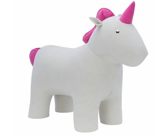 Пуф Unicorn  (ткань Omega 30/ Enigma 24) | Интернет магазин мебели и декора LifeDekor