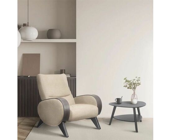 Кресло- гляйдер "Персона" (Венге, ткань Soro 21), изображение 2 | Интернет магазин мебели и декора LifeDekor