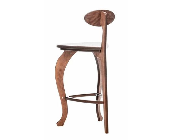 Стул барный 3 ноги гнутые (Орех), изображение 3 | Интернет магазин мебели и декора LifeDekor