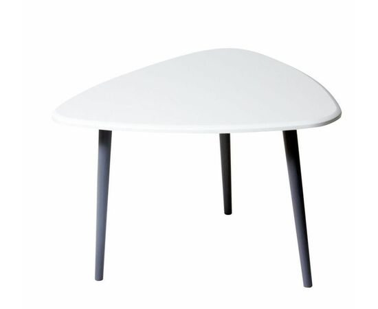 Стол журнальный "Квинс" (белый) | Интернет магазин мебели и декора LifeDekor