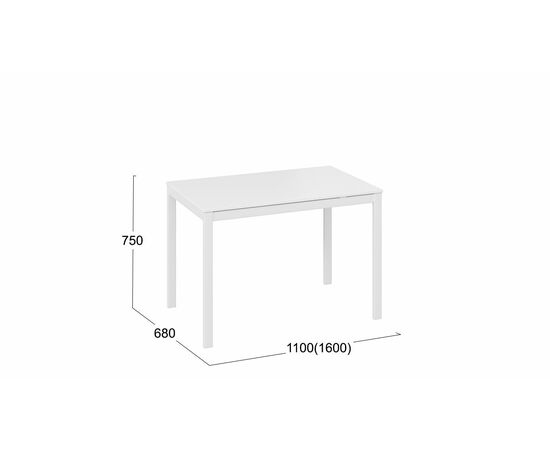 Стол раздвижной «Слайд» Тип 2, изображение 2 | Интернет магазин мебели и декора LifeDekor