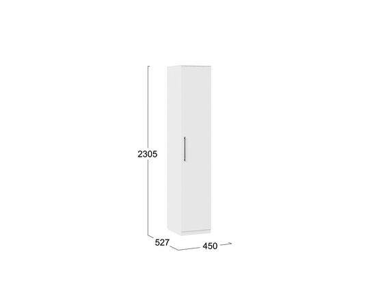 Шкаф для белья «Агата», изображение 2 | Интернет магазин мебели и декора LifeDekor