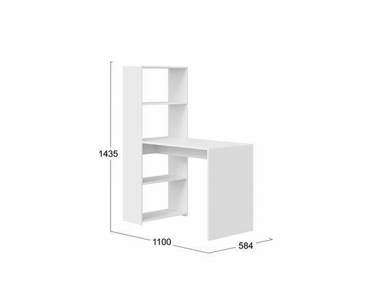 Стол письменный тип 12, изображение 2 | Интернет магазин мебели и декора LifeDekor