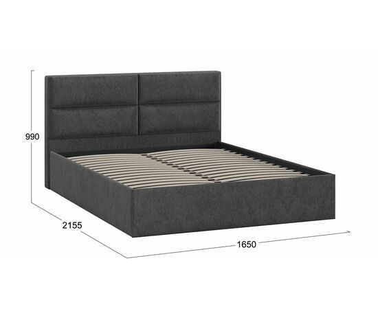 Кровать без ПМ «Глосс» Тип 1 (без подъемного механизма), изображение 2 | Интернет магазин мебели и декора LifeDekor