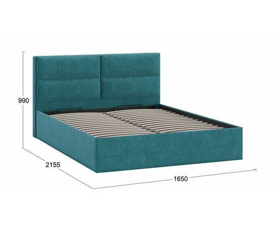 Кровать с ПМ «Глосс» Тип 1 (с подъемным механизмом) без заглушины, изображение 2 | Интернет магазин мебели и декора LifeDekor