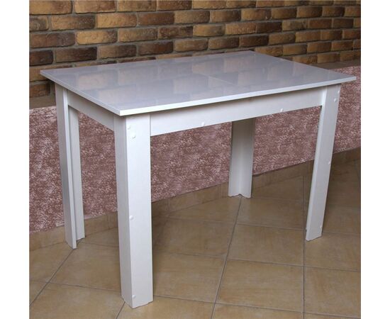 Стол Премьер раздвижной (угол 90/цвет белый) | Интернет магазин мебели и декора LifeDekor