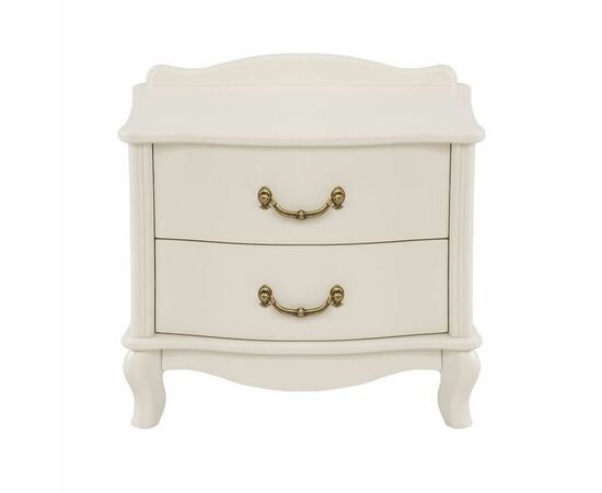 Тумбочка прикроватная "Джульетта" 2 ящ. (молочный дуб ) Вис, изображение 2 | Интернет магазин мебели и декора LifeDekor