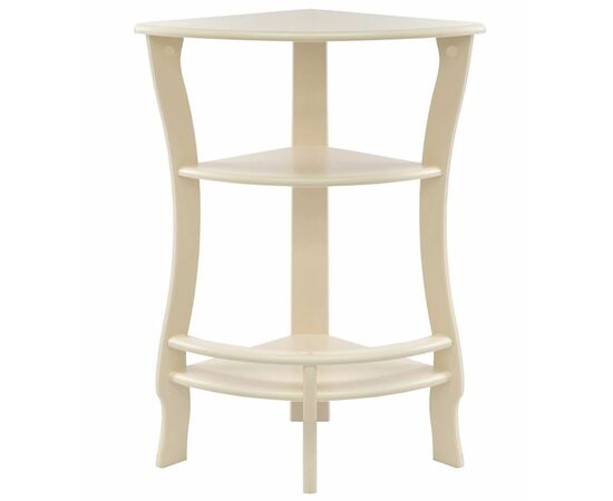 Этажерка угловая "Грейс" (дуб шампань ) Вис | Интернет магазин мебели и декора LifeDekor