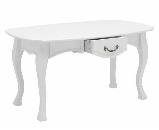 Стол журнальный "Элит" (молочный дуб ) Вис, изображение 3 | Интернет магазин мебели и декора LifeDekor