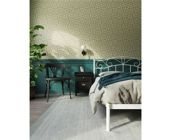 Кровать Глэдис без изножья (160х200/ноги металл/цвет Белый), изображение 2 | Интернет магазин мебели и декора LifeDekor