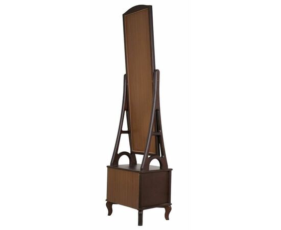 Зеркало напольное "Джульетта" (орех) Вис, изображение 2 | Интернет магазин мебели и декора LifeDekor