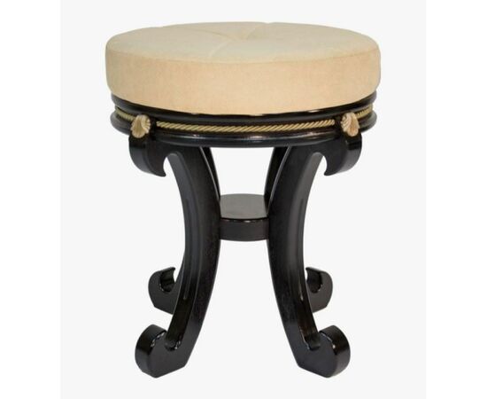 Банкетка Глория (Венге, ткань Verona Vanilla) Вис | Интернет магазин мебели и декора LifeDekor