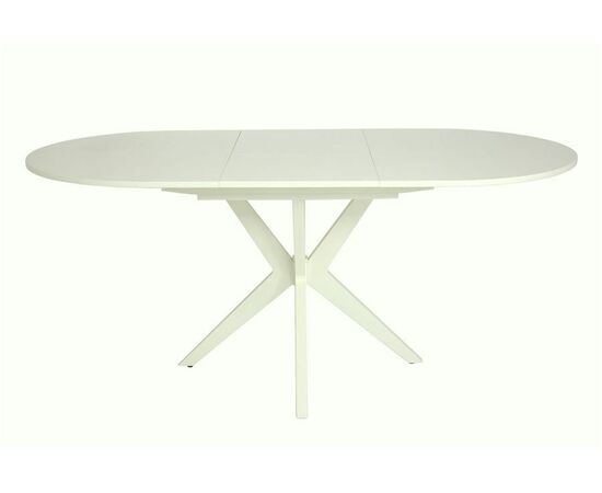 Стол обеденный овальный раздвижной Астерия (Эмаль 11 /шпон Бук) 1300(1750)*900, изображение 2 | Интернет магазин мебели и декора LifeDekor