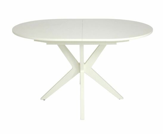 Стол обеденный овальный раздвижной Астерия (Эмаль 11 /шпон Бук) 1300(1750)*900, изображение 3 | Интернет магазин мебели и декора LifeDekor