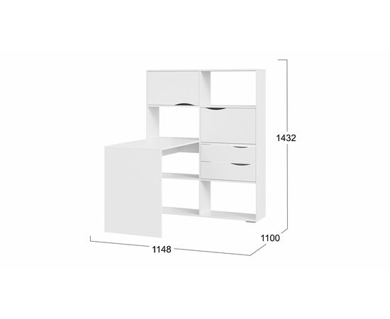 Стол письменный тип 7, изображение 2 | Интернет магазин мебели и декора LifeDekor
