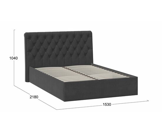 Кровать без ПМ «Скарлет» Тип 1 (без подъемного механизма), изображение 2 | Интернет магазин мебели и декора LifeDekor