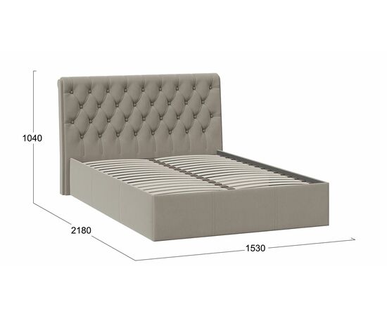 Кровать без ПМ «Скарлет» Тип 1 (без подъемного механизма), изображение 2 | Интернет магазин мебели и декора LifeDekor