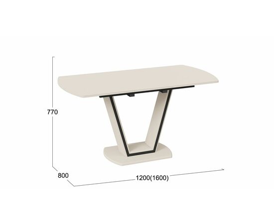 Стол обеденный «Дели» Тип 2, изображение 2 | Интернет магазин мебели и декора LifeDekor