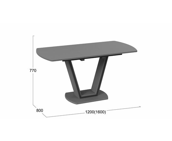 Стол обеденный «Дели» Тип 2, изображение 2 | Интернет магазин мебели и декора LifeDekor