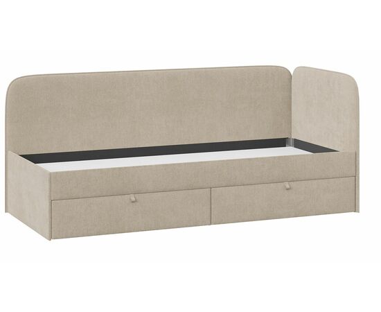 Кровать «Молли» с мягкой обивкой (900) тип 1, изображение 3 | Интернет магазин мебели и декора LifeDekor