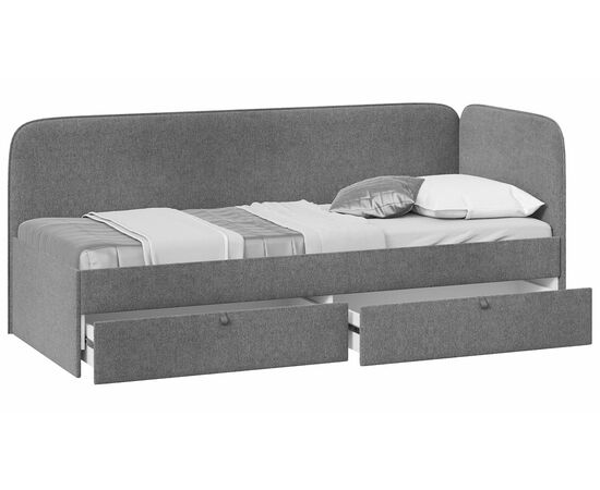 Кровать «Молли» с мягкой обивкой тип 1, изображение 4 | Интернет магазин мебели и декора LifeDekor