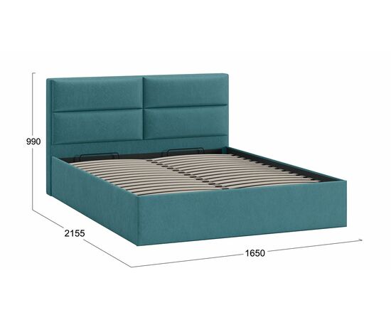 Кровать с ПМ «Глосс» Тип 1 (с подъемным механизмом) с заглушиной, изображение 2 | Интернет магазин мебели и декора LifeDekor