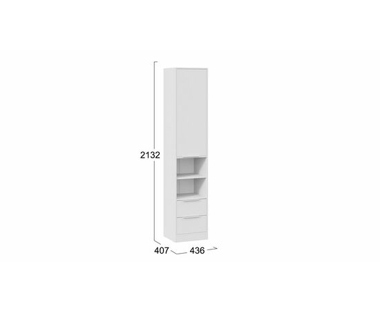 Шкаф комбинированный «Марли», изображение 2 | Интернет магазин мебели и декора LifeDekor