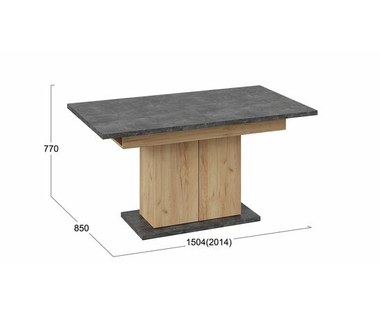 Стол раздвижной «Детройт» Тип 1, изображение 2 | Интернет магазин мебели и декора LifeDekor