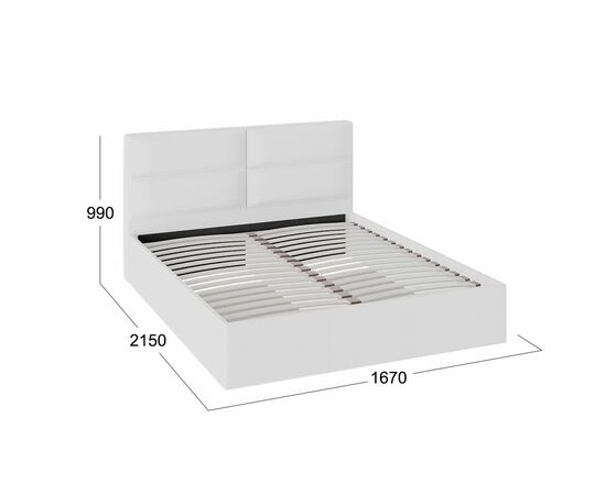 Кровать с ПМ «Глосс» (с подъемным механизмом) с заглушиной, изображение 2 | Интернет магазин мебели и декора LifeDekor