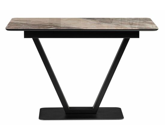 Стол стеклянный Бугун 120х80х77 каталония / черный, изображение 2 | Интернет магазин мебели и декора LifeDekor