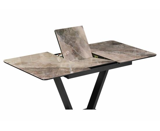 Стол стеклянный Бугун 120х80х77 каталония / черный, изображение 5 | Интернет магазин мебели и декора LifeDekor