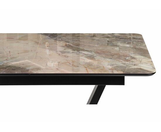 Стол стеклянный Бугун 120х80х77 каталония / черный, изображение 7 | Интернет магазин мебели и декора LifeDekor