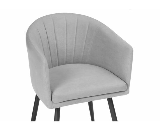 Стул Валета серый / черный, изображение 5 | Интернет магазин мебели и декора LifeDekor