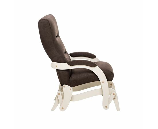 Кресло-маятник Дэми (Слоновая кость / Мalmo 28), изображение 2 | Интернет магазин мебели и декора LifeDekor