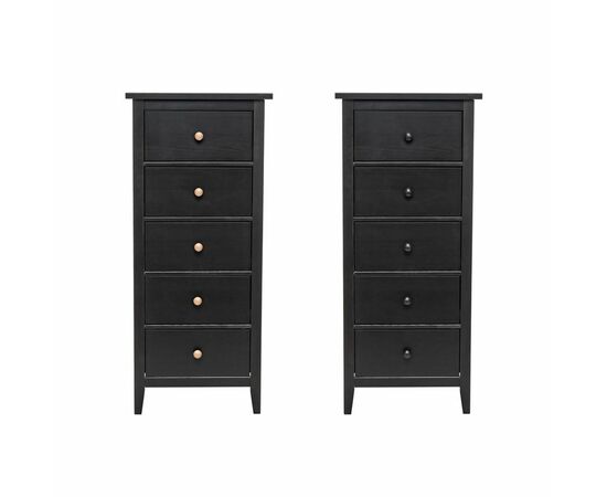 Комод Мира 05 (черный), изображение 2 | Интернет магазин мебели и декора LifeDekor