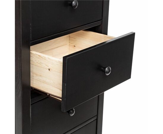 Комод Мира 05 (черный), изображение 7 | Интернет магазин мебели и декора LifeDekor