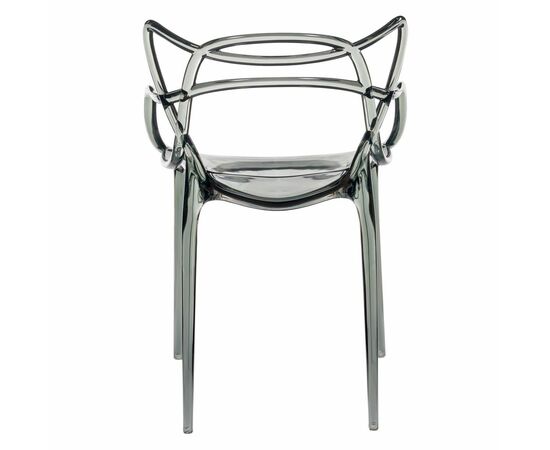 Комплект из 4-х стульев Masters прозрачный серый, изображение 5 | Интернет магазин мебели и декора LifeDekor