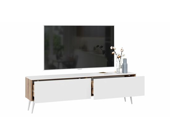 Тумба для теле- и радиоаппаратуры «Порто» с опорами, изображение 3 | Интернет магазин мебели и декора LifeDekor