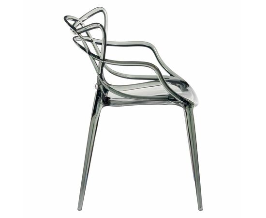 Комплект из 2-х стульев Masters прозрачный серый, изображение 4 | Интернет магазин мебели и декора LifeDekor