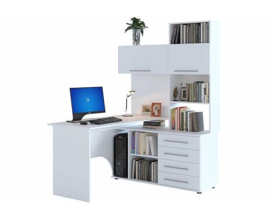 Стол КСТ-14П белый правый | Интернет магазин мебели и декора LifeDekor