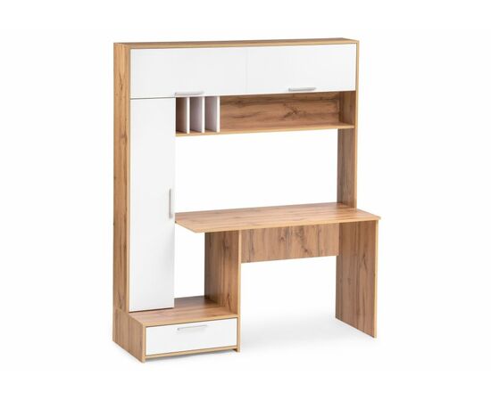 Стол Лайт 03.243 дуб золотой (craft) / белый премиум | Интернет магазин мебели и декора LifeDekor