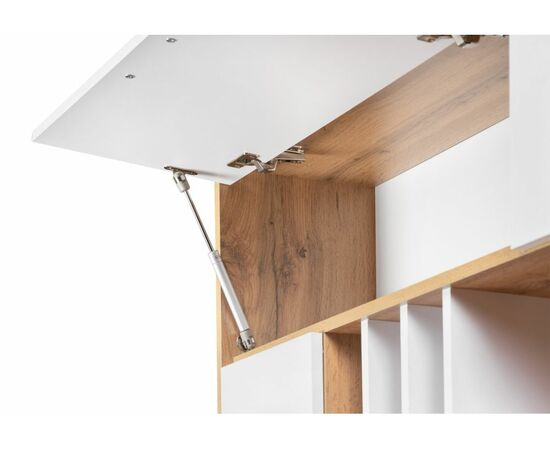 Стол Лайт 03.243 дуб золотой (craft) / белый премиум, изображение 8 | Интернет магазин мебели и декора LifeDekor