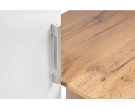 Стол Лайт 03.243 дуб золотой (craft) / белый премиум, изображение 9 | Интернет магазин мебели и декора LifeDekor