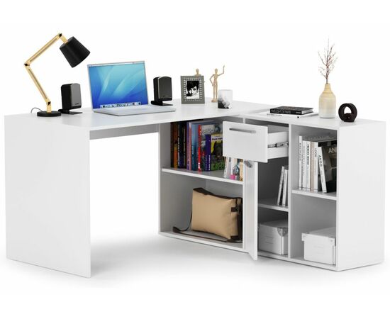 Стол Лайт 03.245F белый гладкий 101, изображение 9 | Интернет магазин мебели и декора LifeDekor