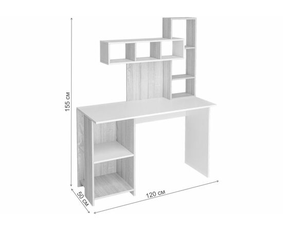 Стол Олимп венге / дуб белфорд, изображение 2 | Интернет магазин мебели и декора LifeDekor