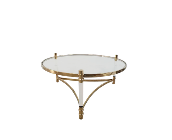 Стол журнальный Эклект MH1796CT, 104х104х46см, золото, изображение 3 | Интернет магазин мебели и декора LifeDekor