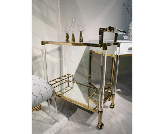 Стол сервировочный Виктори MH1798DC, 77х40х89 см, золото, изображение 3 | Интернет магазин мебели и декора LifeDekor