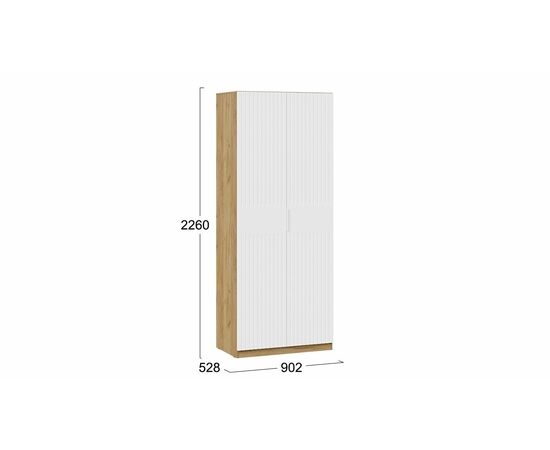 Шкаф для одежды «Хилтон», изображение 2 | Интернет магазин мебели и декора LifeDekor